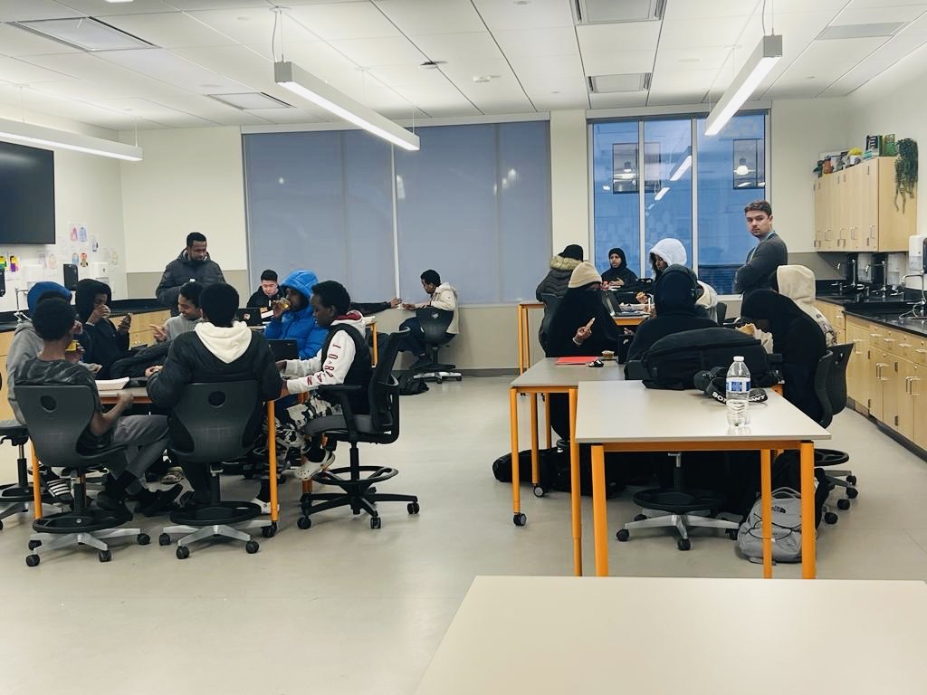 children in class room